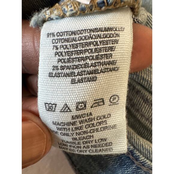 Free People High Rise Skinny Light Wash Stretch Jeans NWT Size 30 Minimalist - Picture 6 of 7